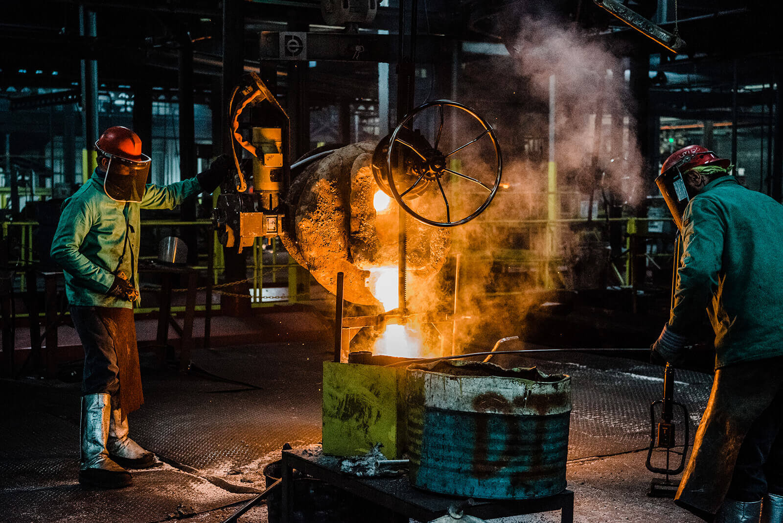 Ferrous foundry