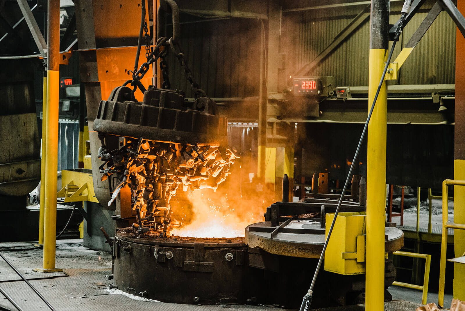 Ferrous foundry