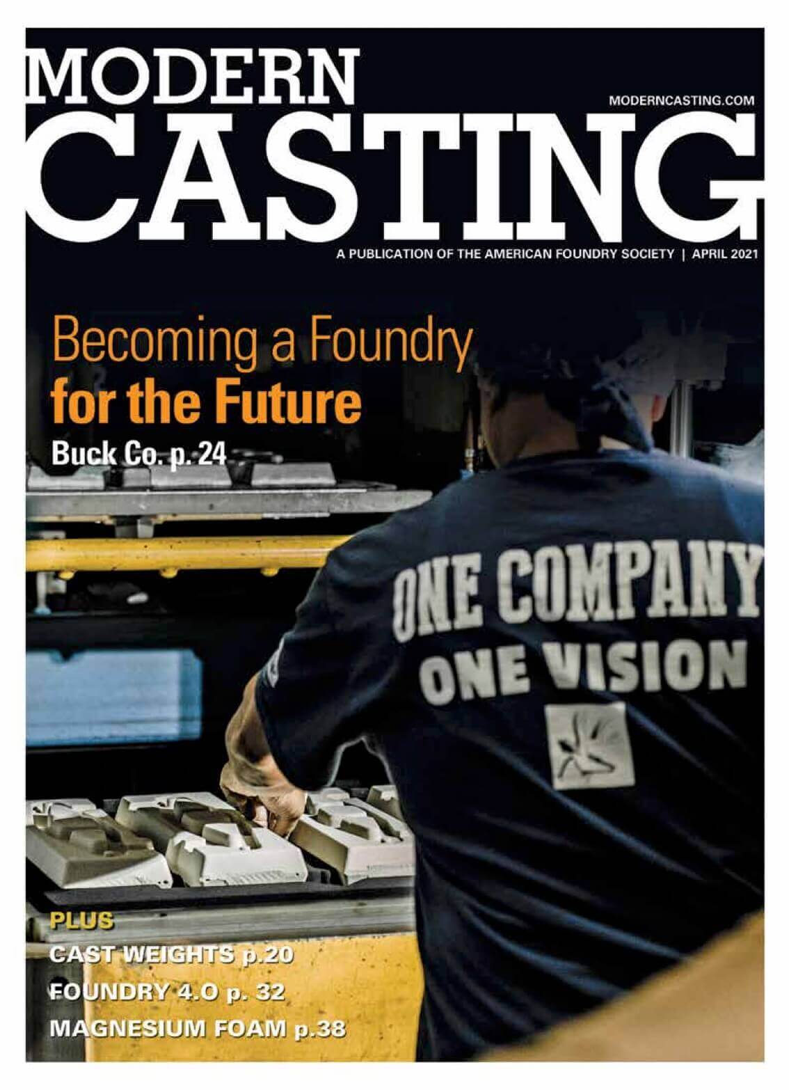 Meet the Foundry of the Future according to Modern Casting Magazine